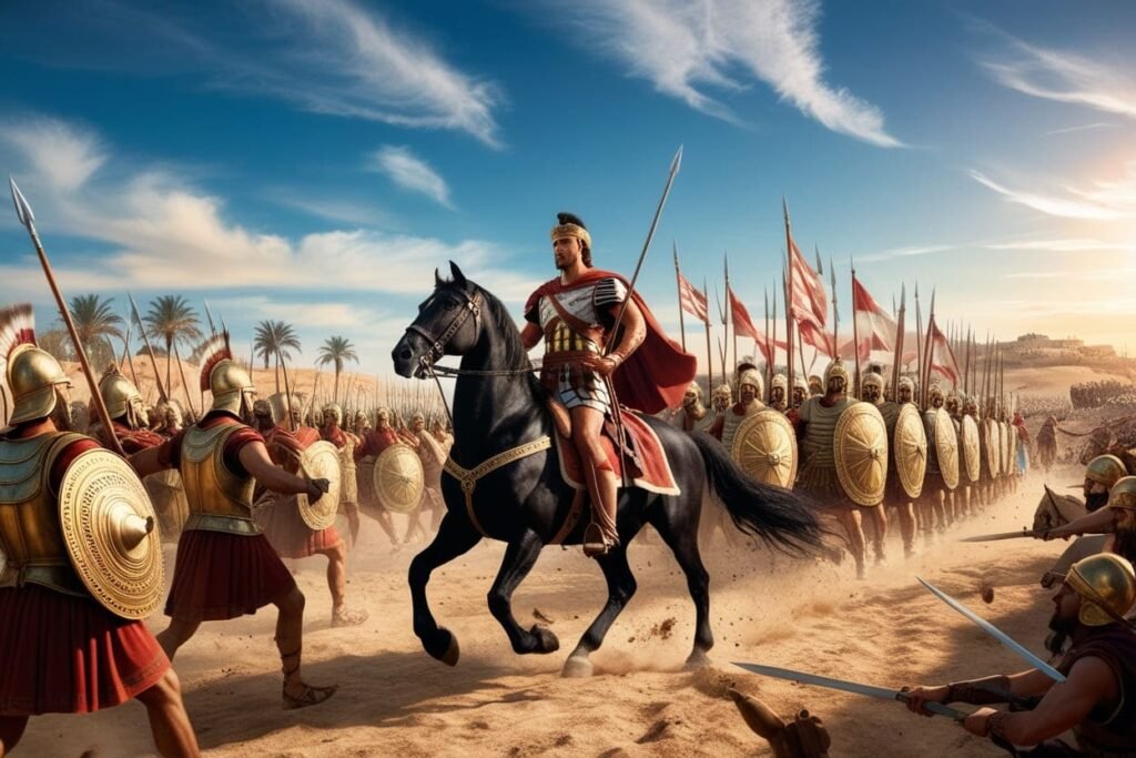 alexander the great (The battle of gaugamela)
